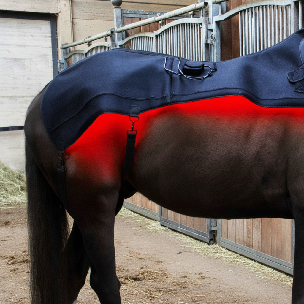 Horse Red Light Therapy Back Blanket