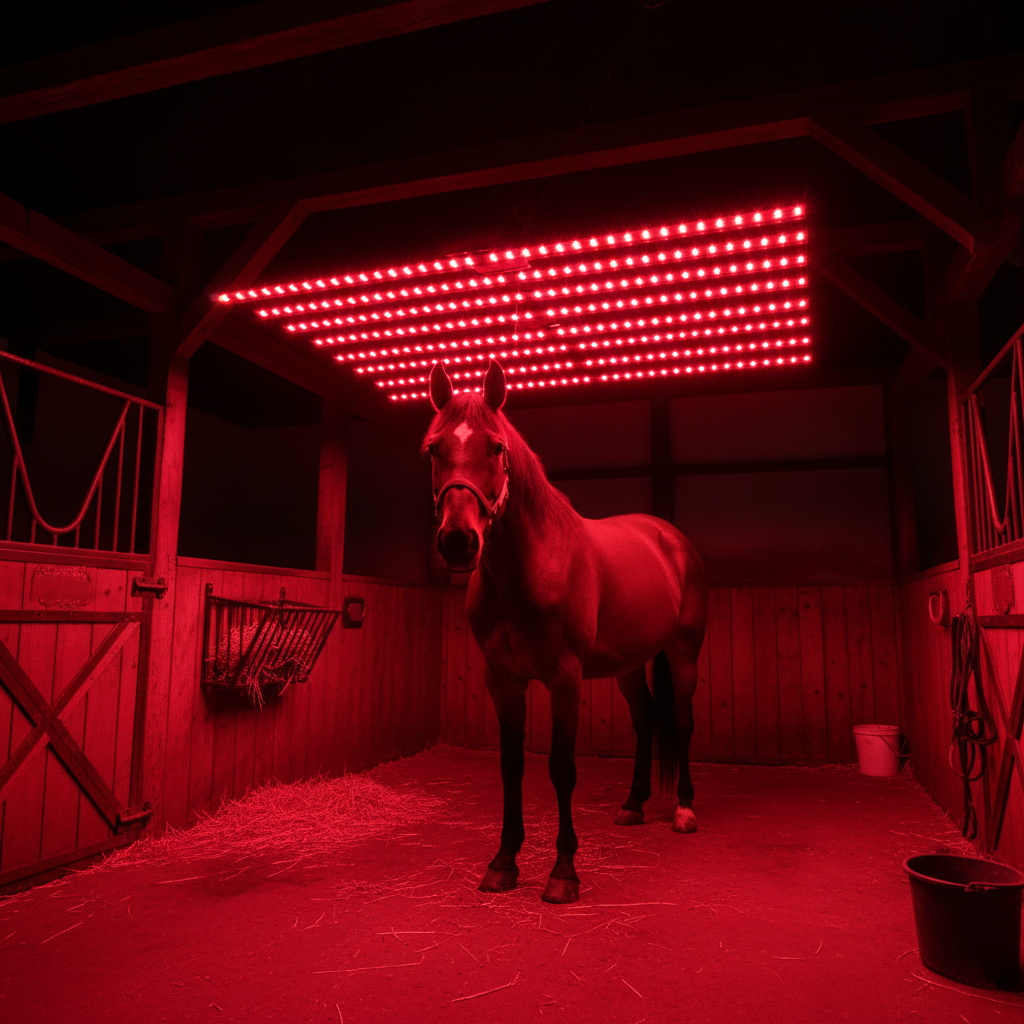Horse Red Light Therapy Equine Solarium