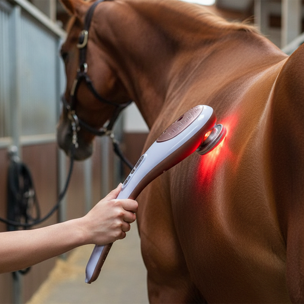 Horse Red Light Therapy Handheld Portable Torch