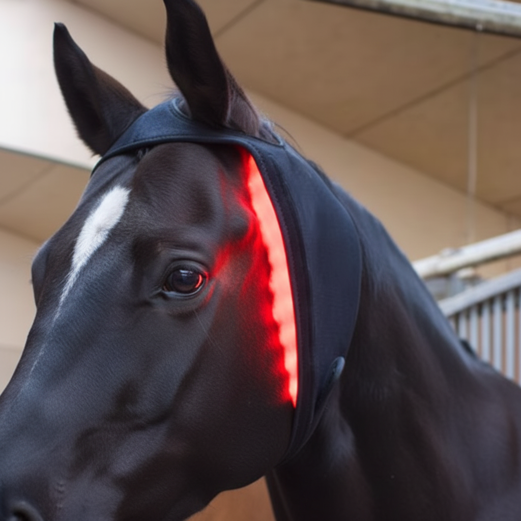 Horse Red Light Therapy Head Contour Pad