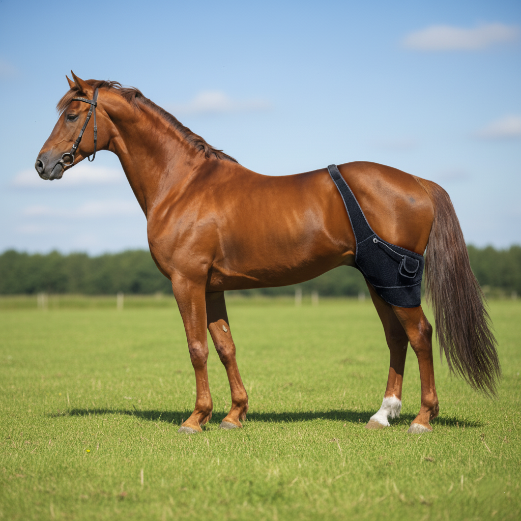 Horse Red Light Therapy Stifle Wrap